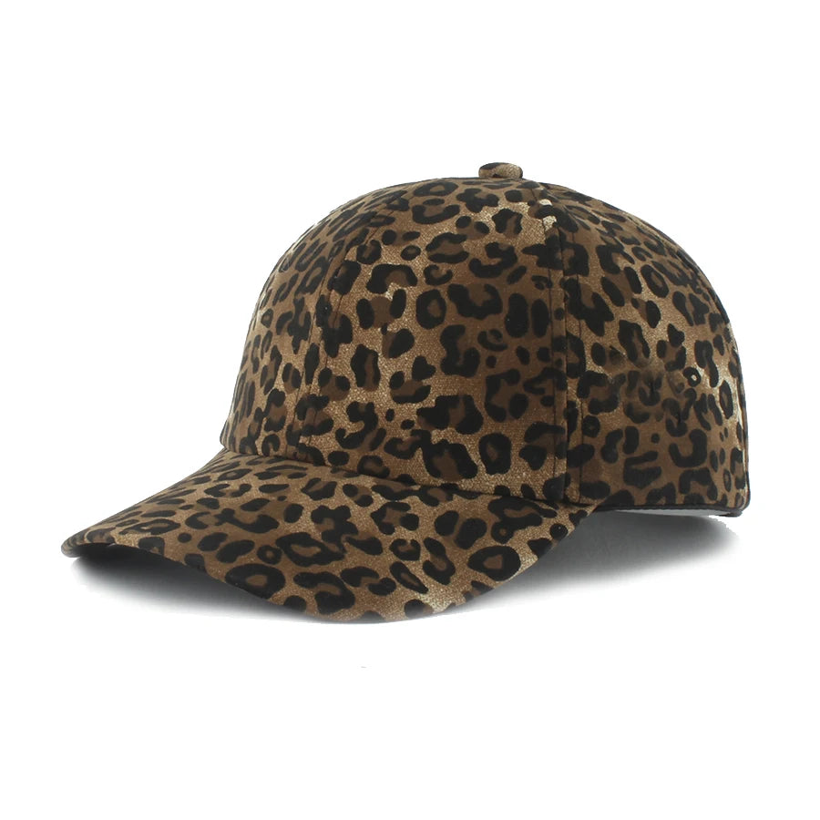 Unisex Leopard Baseball Caps Women And Men Spring Summer