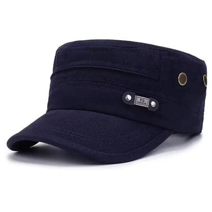 Unisex FS Fashion Label Military Cap Spring Autumn