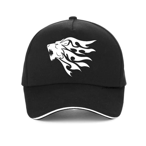 Lion Head Printing Baseball Caps Summer