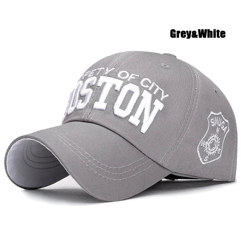 Soft Top Sports Baseball Cap Cotton 3D Embroidery