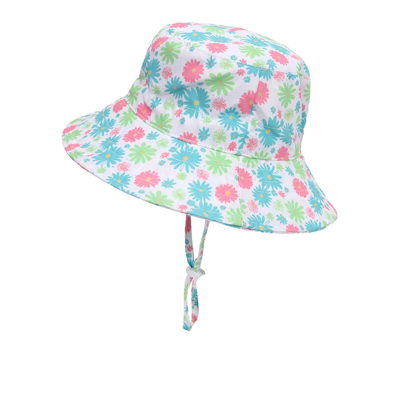 Custom Logo Uv Protection Children Bucket Hat