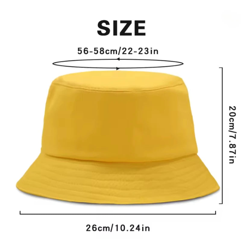 Number 23 Printed Bucket Hats Unisex Summer Beach Panama Hat