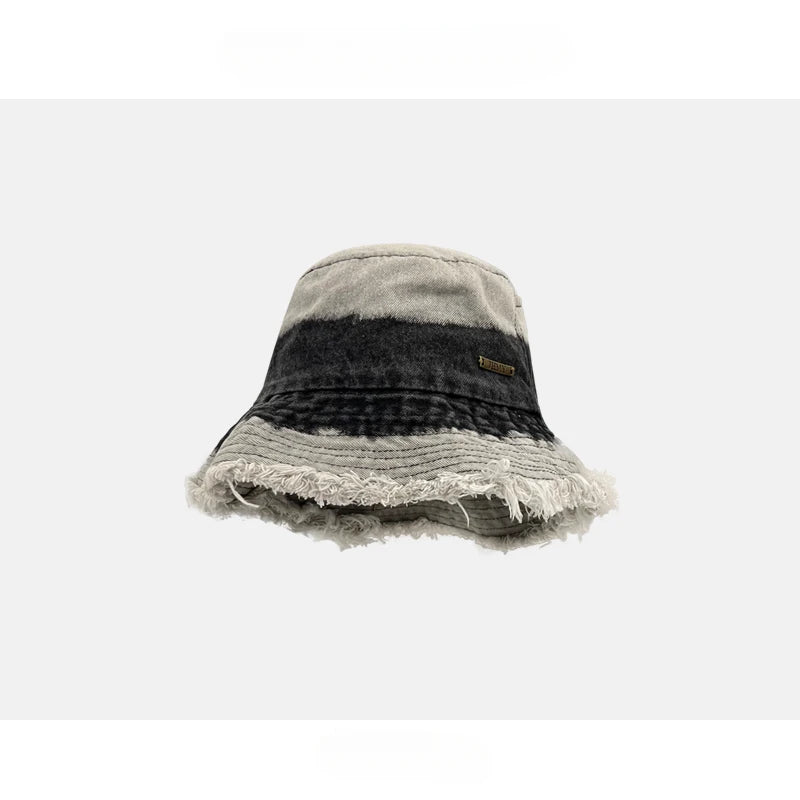 Japanese Retro Denim Series Fisherman's Hat Children's