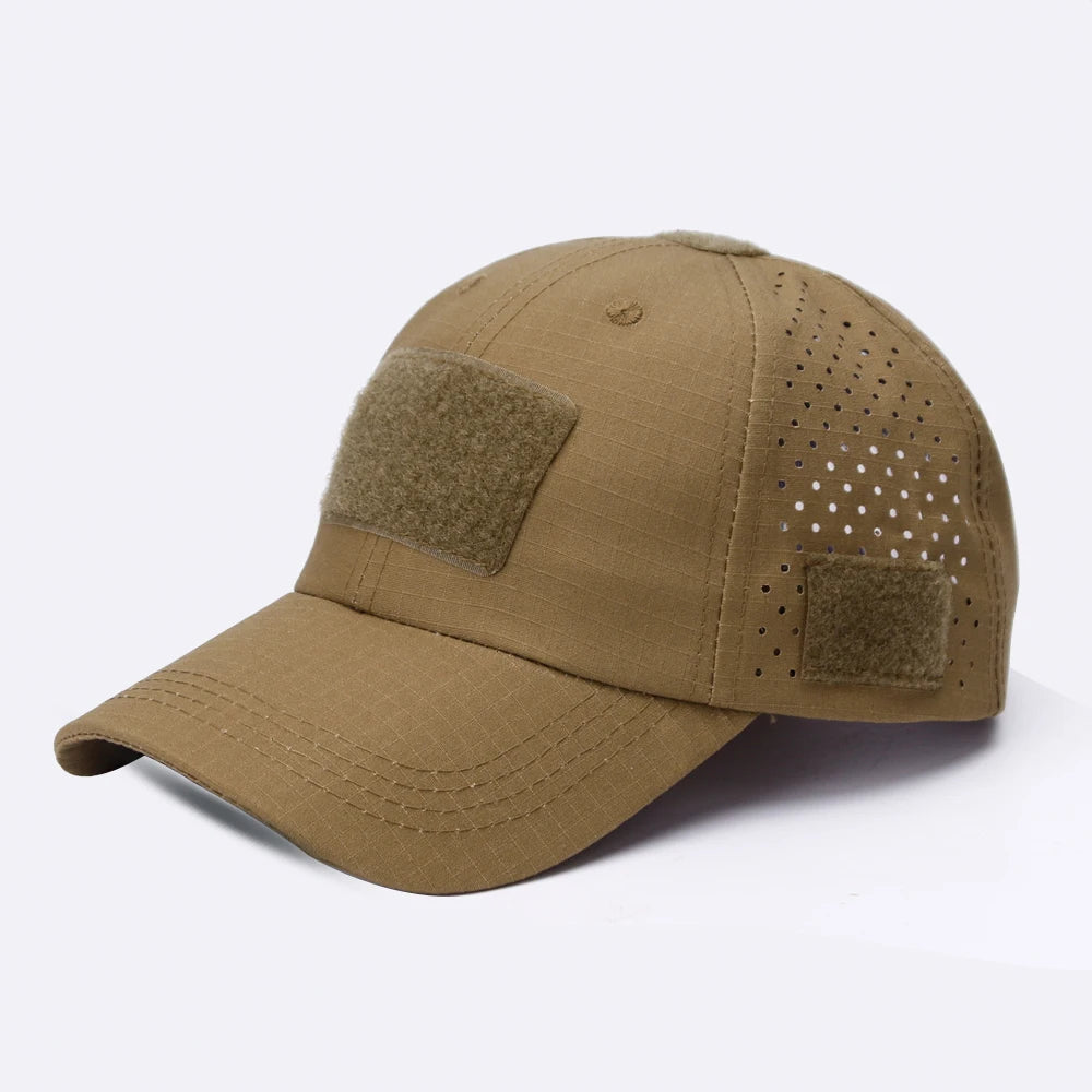 New Men Camouflage Baseball Cap Breathable Sunscreen Hat