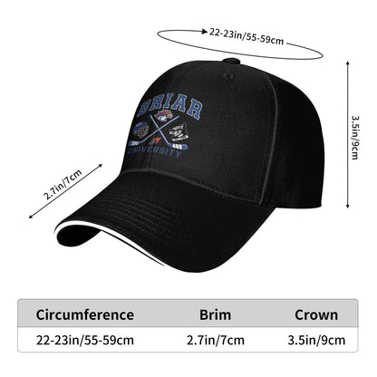 Off Campus Briar University Hockey Cap Men's Women's  Fashion Baseball Cap