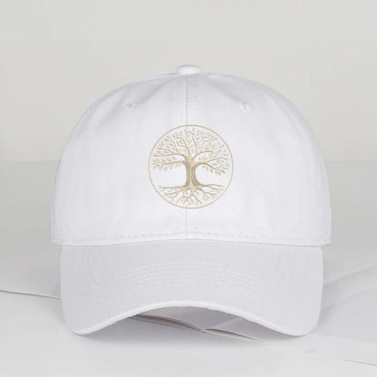 Spiritual Tree of Life Printed Soft-Peak Baseball Cap