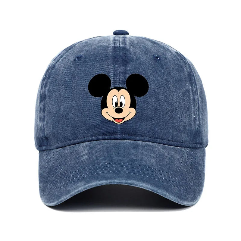 Unisex Mickey Mouse Print Kawaii Baseball Cap Wear Men Women Caps