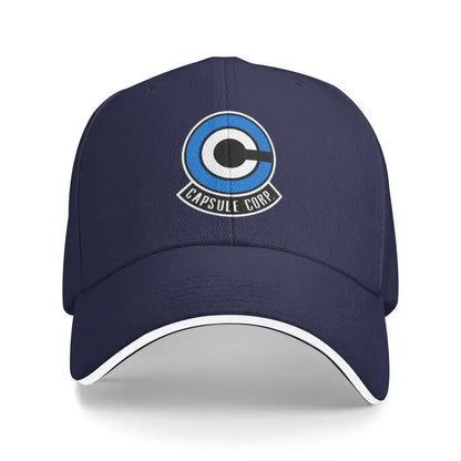 Capsule Corp Print Baseball Cap Daily Casual Sandwich Cap