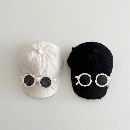 2026 New Spring Kids Baseball Cap Minimalist 3 Colors Children Peaked Cap