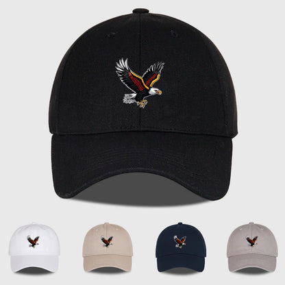 MLFO Eagle Soft Top Baseball Cap Bold Patriotic Retro Style Daily Commute & Outdoor Hiking For Patriotic Enthusiasts Holiday Gif