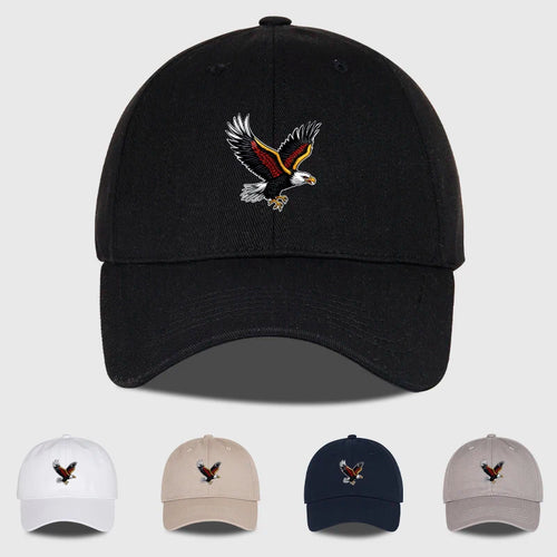MLFO Eagle Soft Top Baseball Cap Bold Patriotic Retro Style Daily Commute & Outdoor Hiking For Patriotic Enthusiasts Holiday Gif