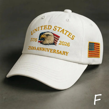 United States 250th Anniversary Hat Printed Baseball Cap