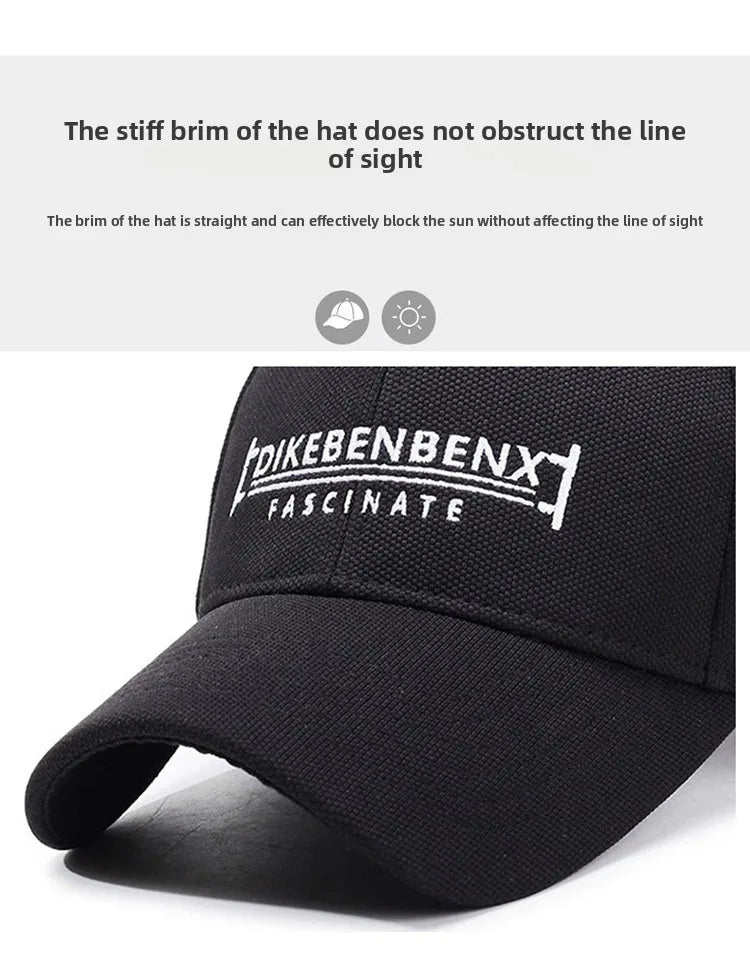 New Embroidered Baseball Cap Sunshade Sunscreen Fashion Trend Casual Travel In All Seasons