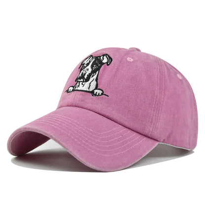 2026 Spring Summer Men Women Baseball Cap Dog Animals Embroidery Snapback Hats