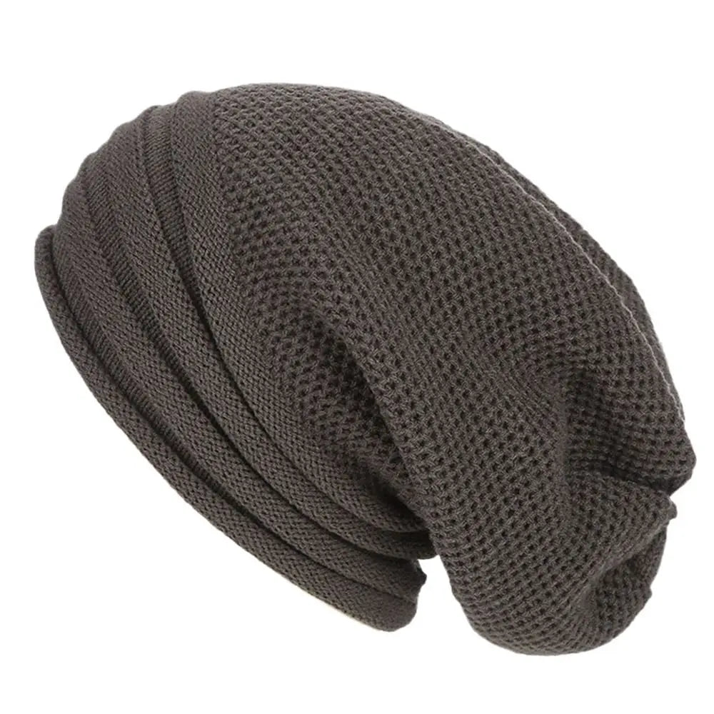 Skiing Slouchy Baggy Winter Hat Beanie Hat Wool Knitted Warm Cap