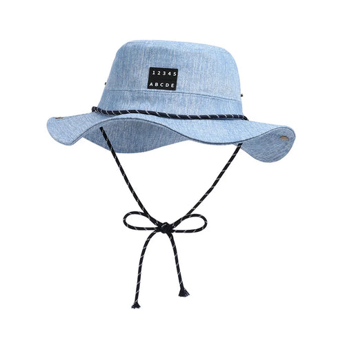 Korean Fashion Man Washed Denim Hat
