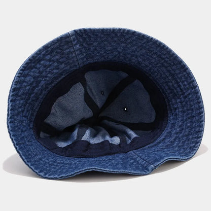 Washed Cotton Bucket Hat For Men Women Youth Teens Boys Girls