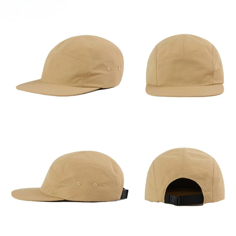 Men's And Women's Five-Panel Flat Edge Baseball Cap