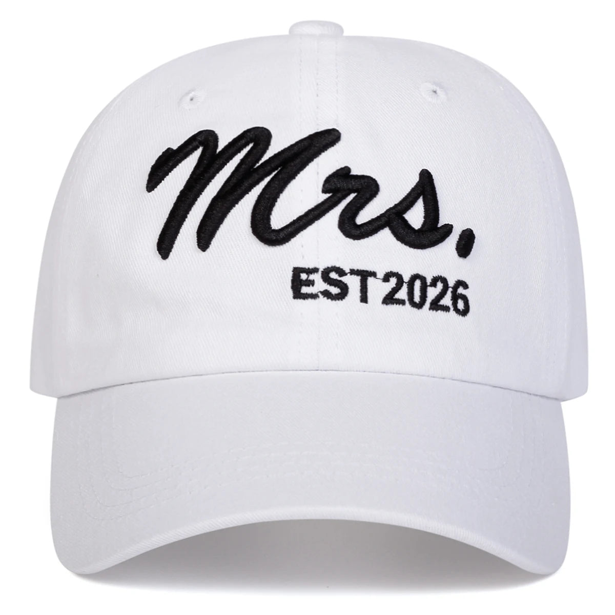 Unisex MR. EST 2026 Letter Embroidery Baseball Caps Spring Autumn