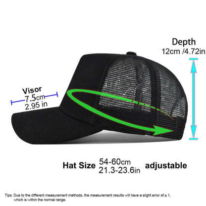 New Autumn Solid Mesh Patchwork Women Men Baseball Cap