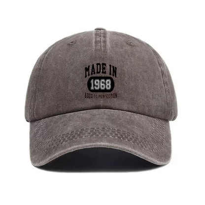 Customize 1968 Vintage Washed Cotton Baseball Cap