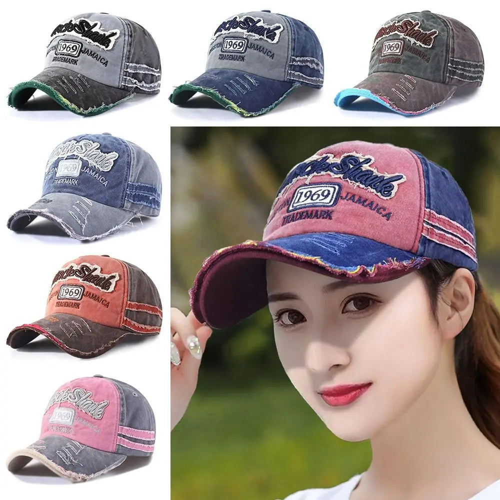 Embroidery Baseball Caps Baseball Hats Sunscreen Hats