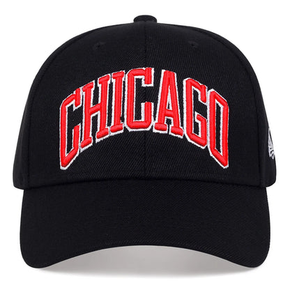 Unisex Chicago Letter Embroidery Baseball Cap Outdoor