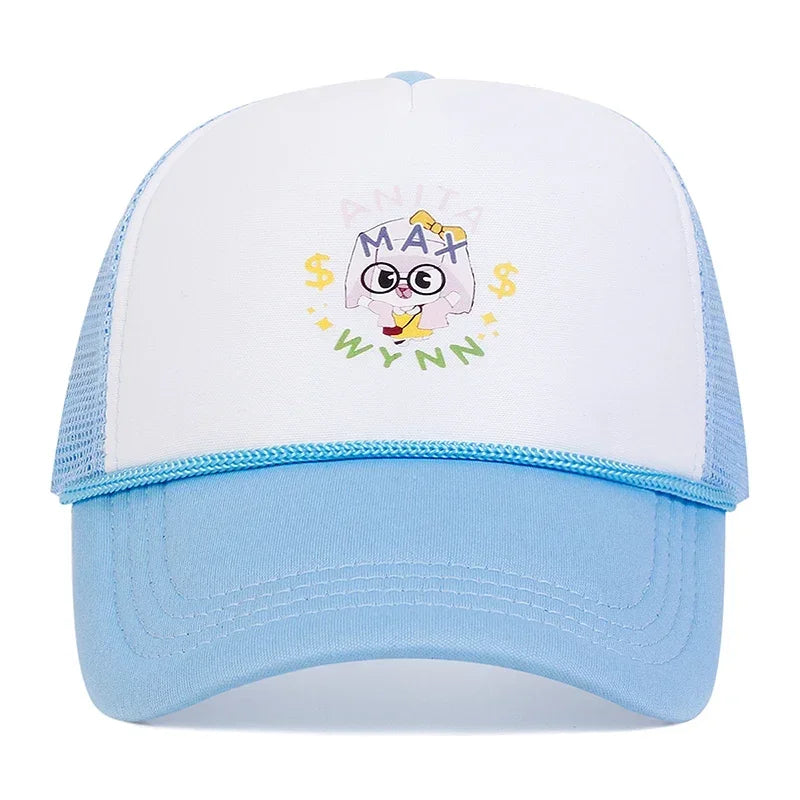 Unisex Girl Letter Printing Baseball Net Caps Spring Summer