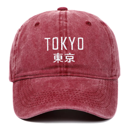 1pc Tokyo Japan Casual Baseball Cap