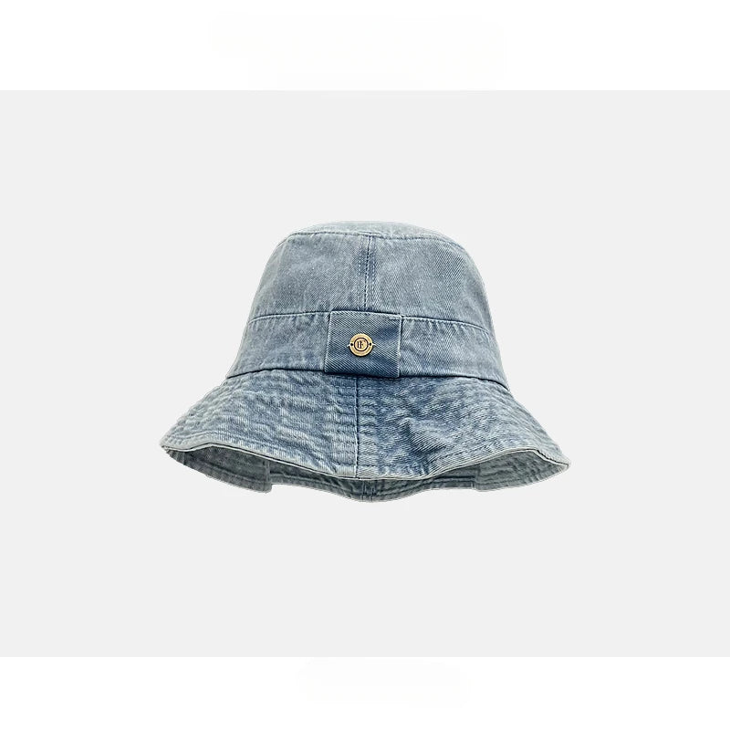 Japanese Retro Denim Series Fisherman's Hat Children's