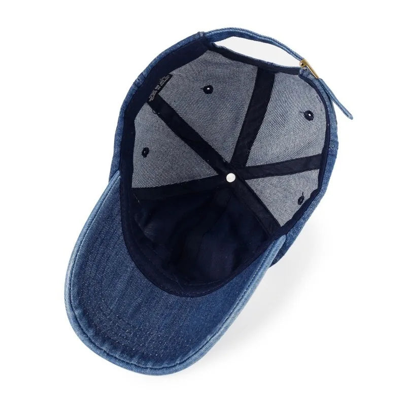 Men And Women Ripped Baseball Caps Fashionable Hip Hop Caps