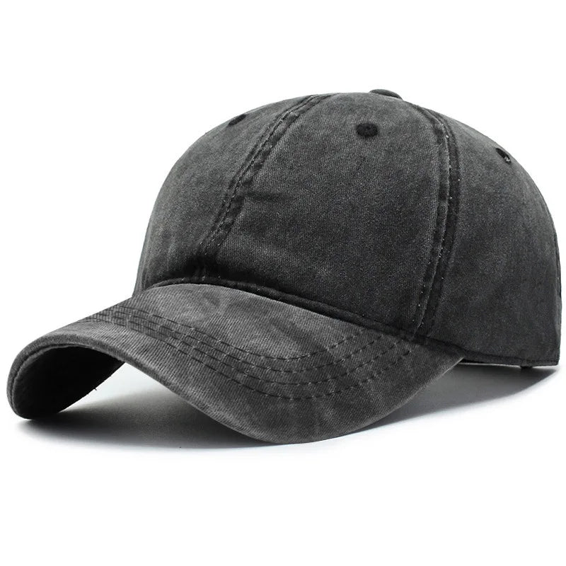 Bare Board Washed Baseball Cap Outdoor Naked Travel Sunshade Hat