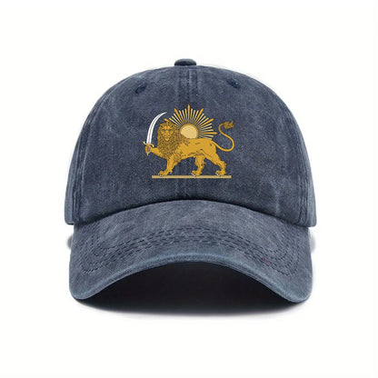 Men And Women Washable Baseball Hats Sun Curved Brim Outdoor