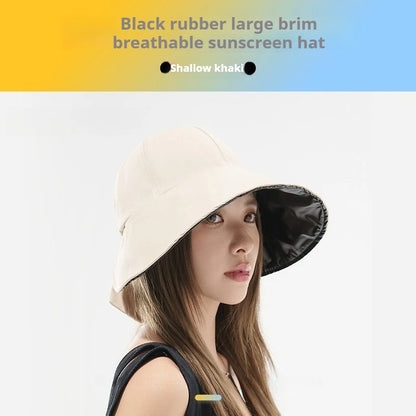 Outdoor Velcro Large Brim Basin Hat