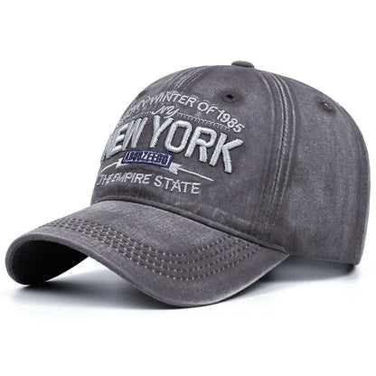 Unisex Summer Sports Letter Embroidery Hip-hop Baseball Hats
