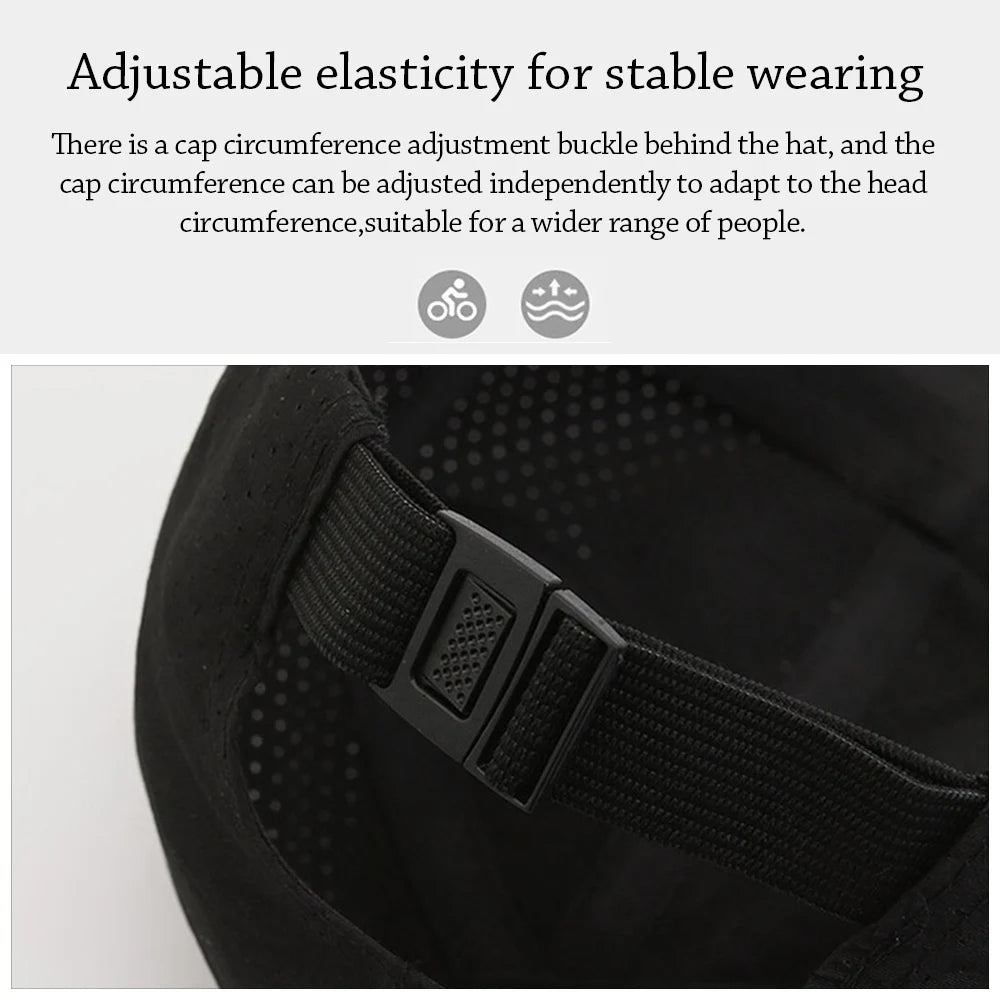 Fashion Quick Dry Summer Baseball Cap Breathable Adjustable Sports Cap UV Protection Trucker Cap Men Women