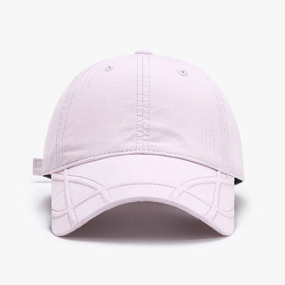High-Quality Vintage Washed Distressed Denim Baseball Cap