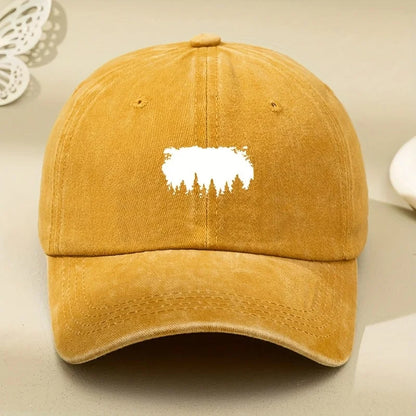 Forest Printed Baseball Cap for Men and Women