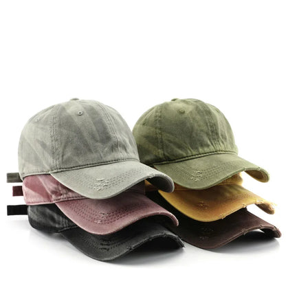 Vintage Washed Tie-Dye Baseball Cap