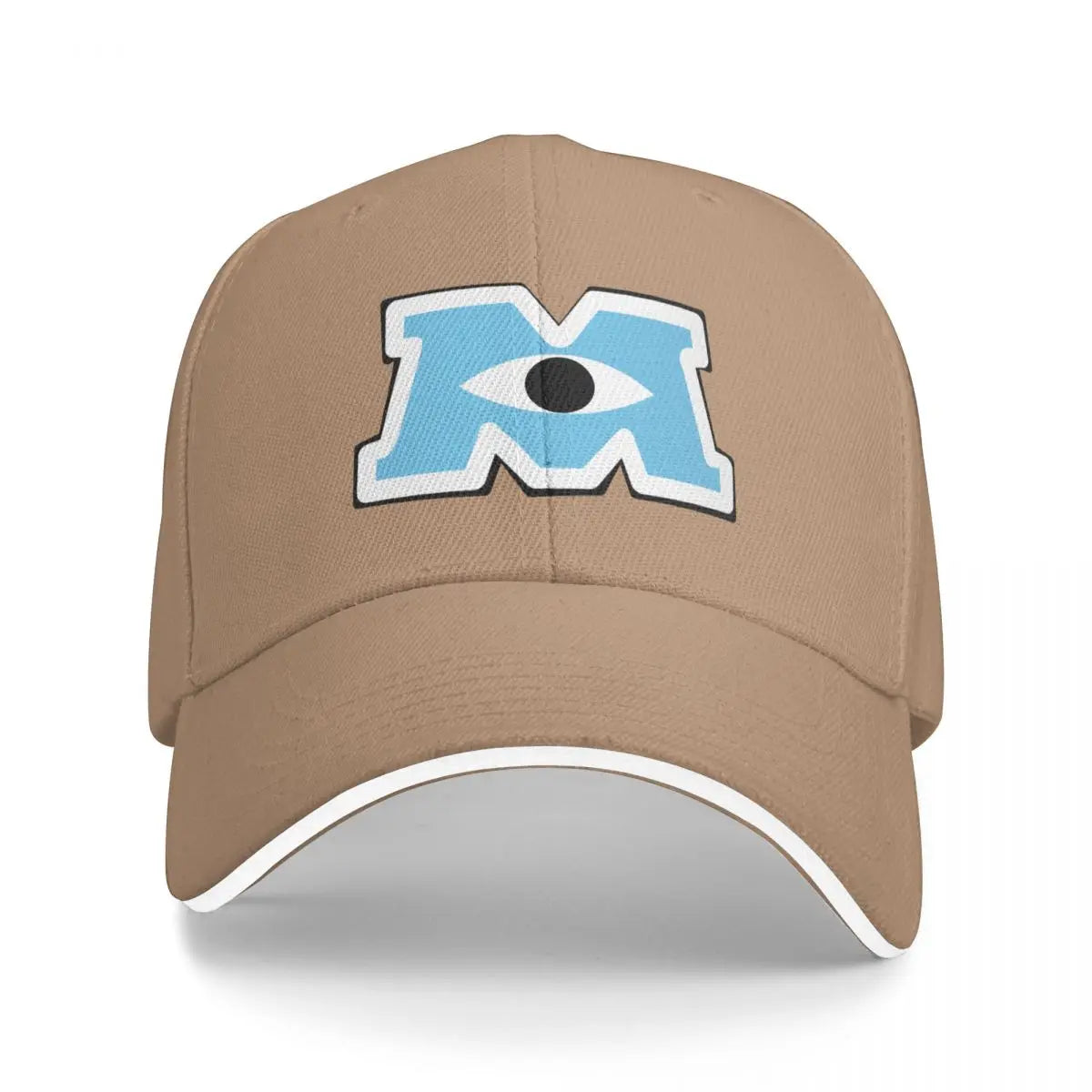 Monsters University Inc. Logo M Baseball Cap Vintage Fishing cap Women's Hats Men's
