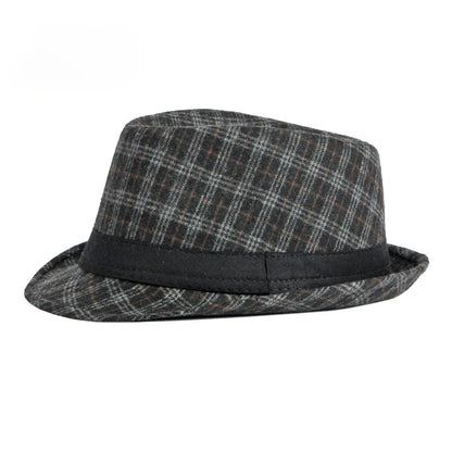 New Woolen Jazz Hat In Spring Autumn And Winter Men