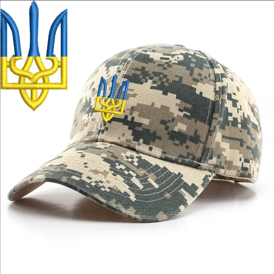 Embroidery Ukraine trident Symbol Spetsnaz Special Forces Men Women Boy Baseball Caps