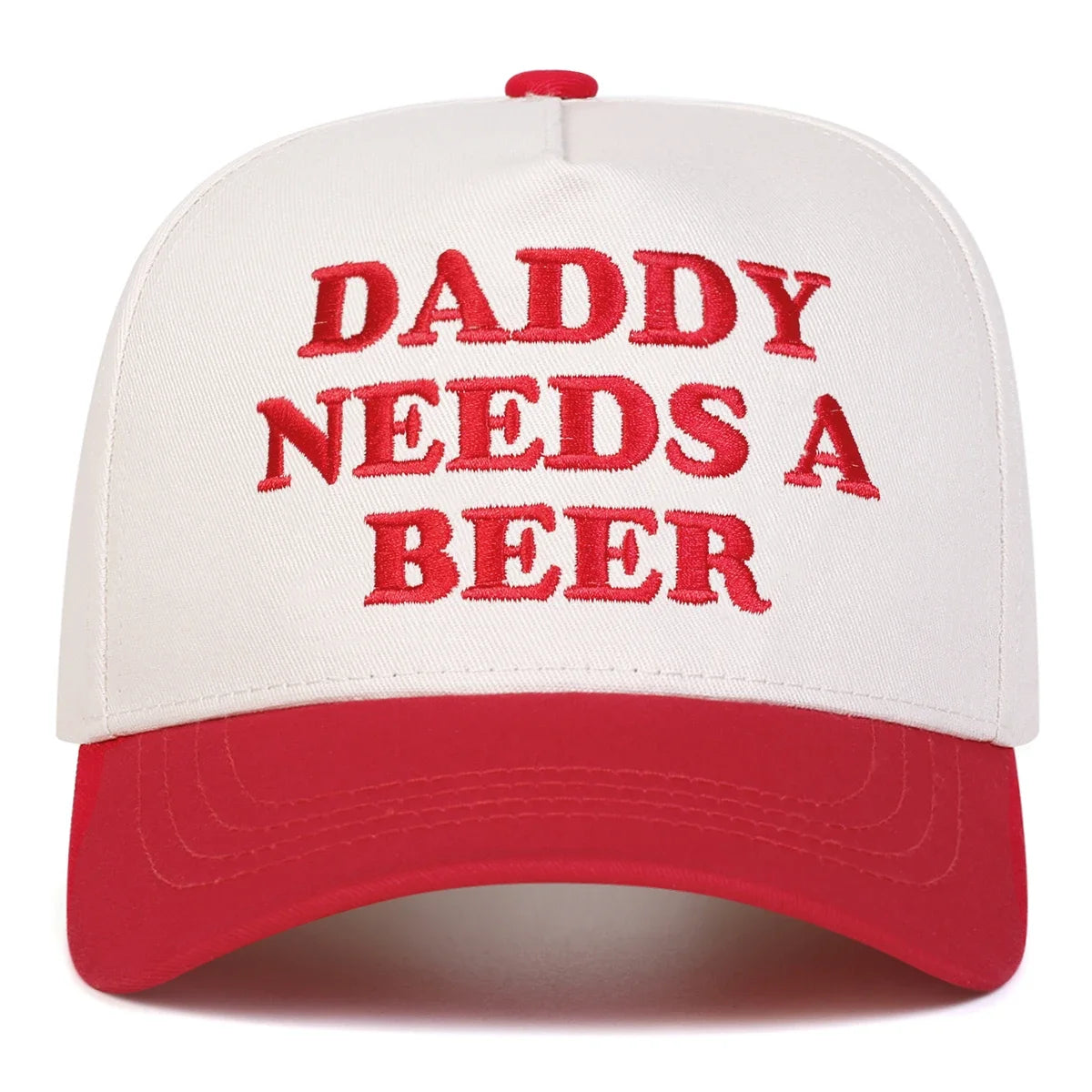 Unisex Daddy Needs A Beer Letter Embroidery Baseball Caps Spring Autumn Sports Cap