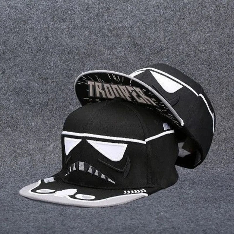 Men's Letter Embroidery Tide All-Match Flat Brim Baseball Cap Ladies Summer