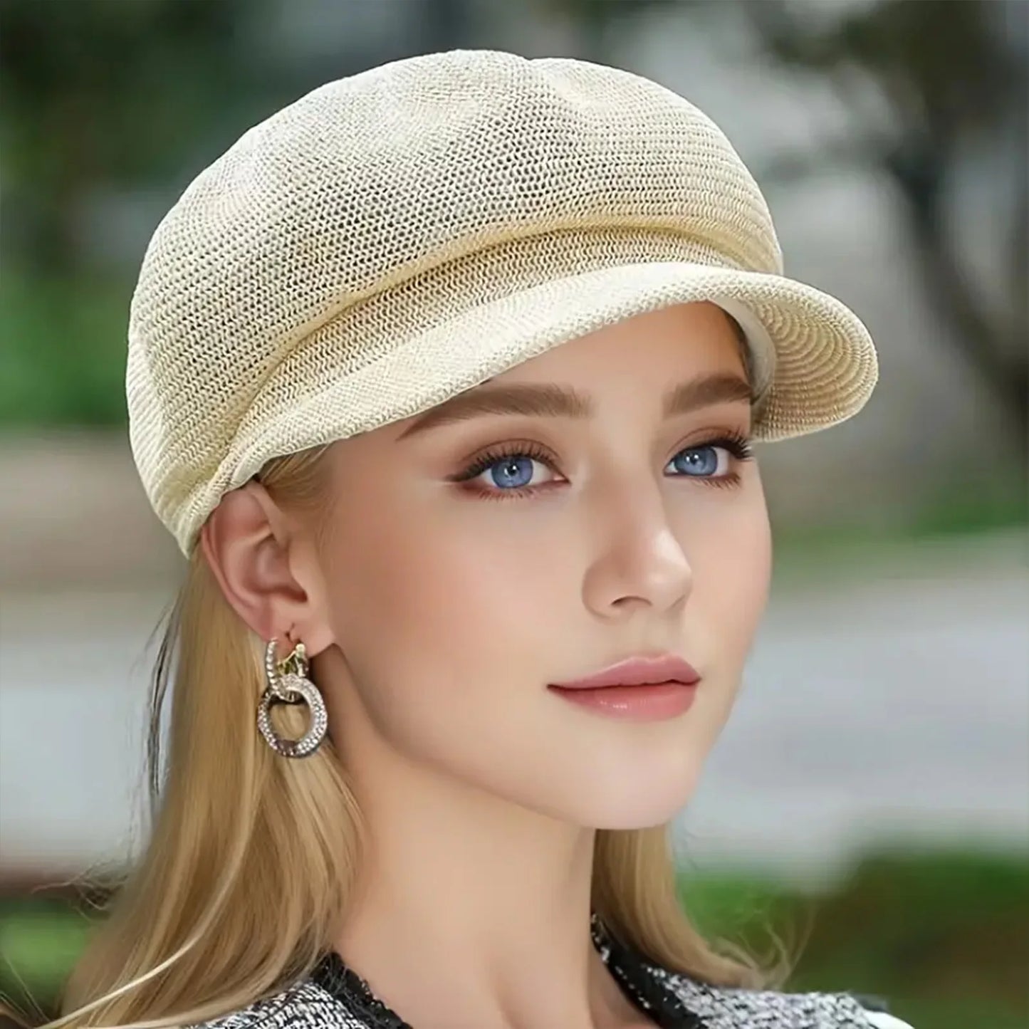 Retro Beret Caps For Women Girls Breathable