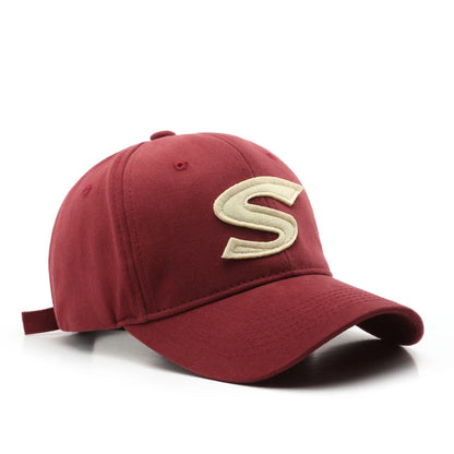 Baseball Cap S Letter Cap Sun Hat Spring Autumn Baseball Cap Breathable Outdoor Leisure Hats