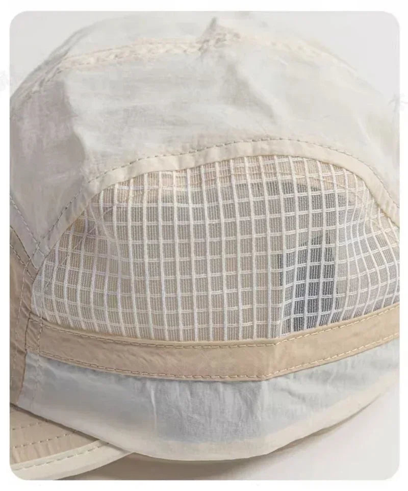 Lightweight Quick Drying Running Caps Summer Breathable Outdoor Sports Caps Fashion Casual Hat