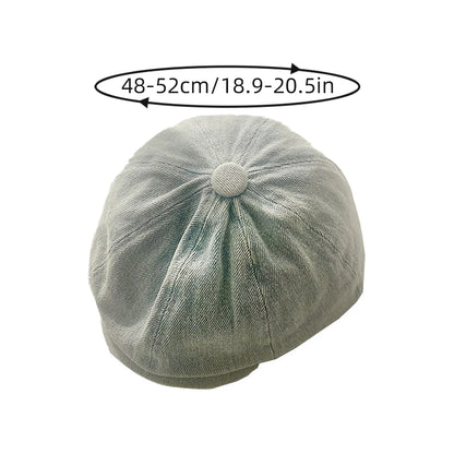 Fashion Retro Denim Beret 2-7 Year Kids Newsboy Cap
