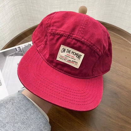RICYGVM Summer Quick Drying Duck Hip Hop Fashion Short Brim Baseball Hat Outdoor Sunshade Peaked Cap