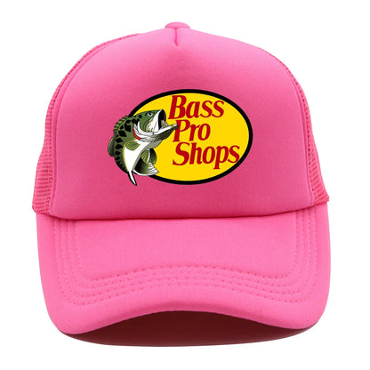 Fashion Fish Trucker Caps Men Funny Fishing Printing Hat Baseball Cap